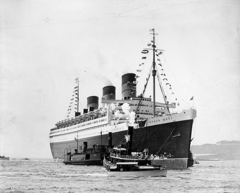 The Queen Mary Ocean Liner