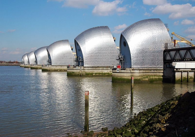 The Thames Barrier Park