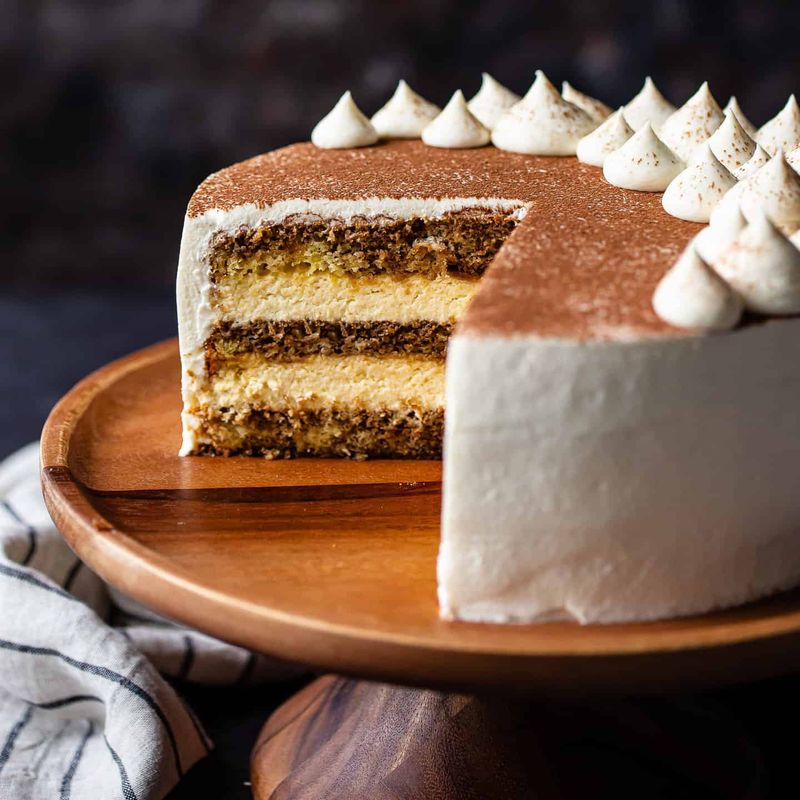 Tiramisu Layer Cake