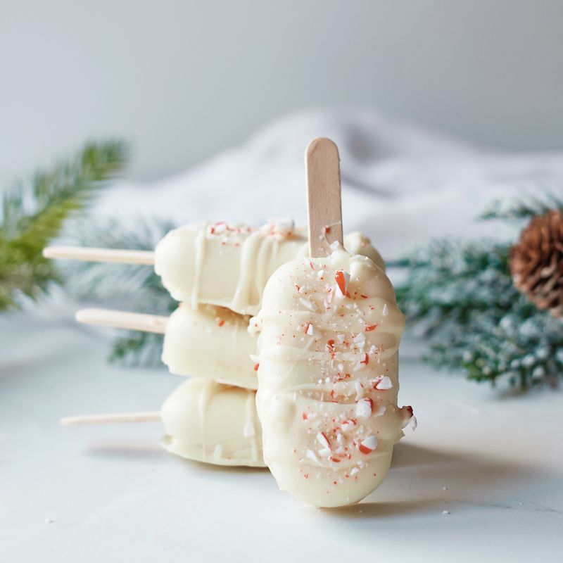 Toasted Coconut Snowball Cakesicle