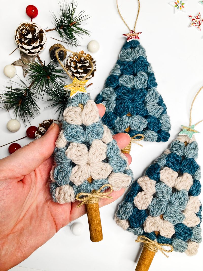 Vintage Granny Square Tree