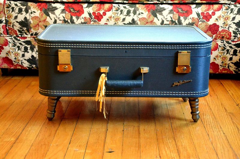 Vintage Suitcase Coffee Table