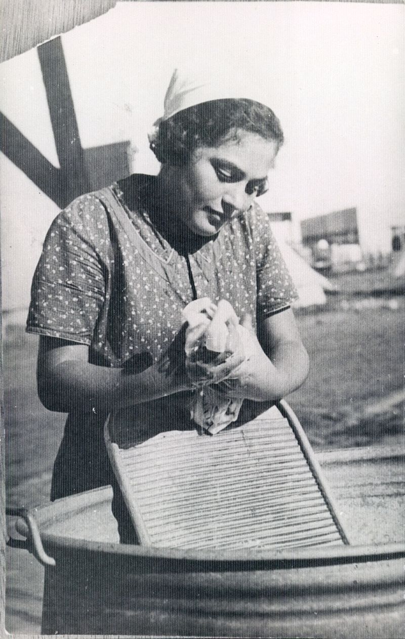 Washing Clothes by Hand