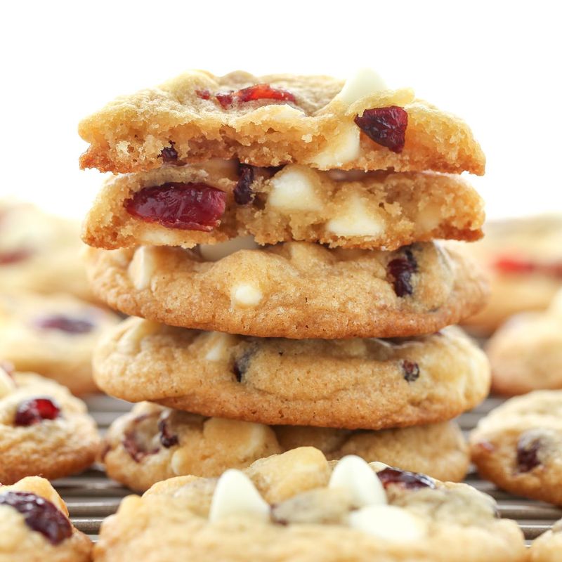 White Chocolate Cranberry Cookies