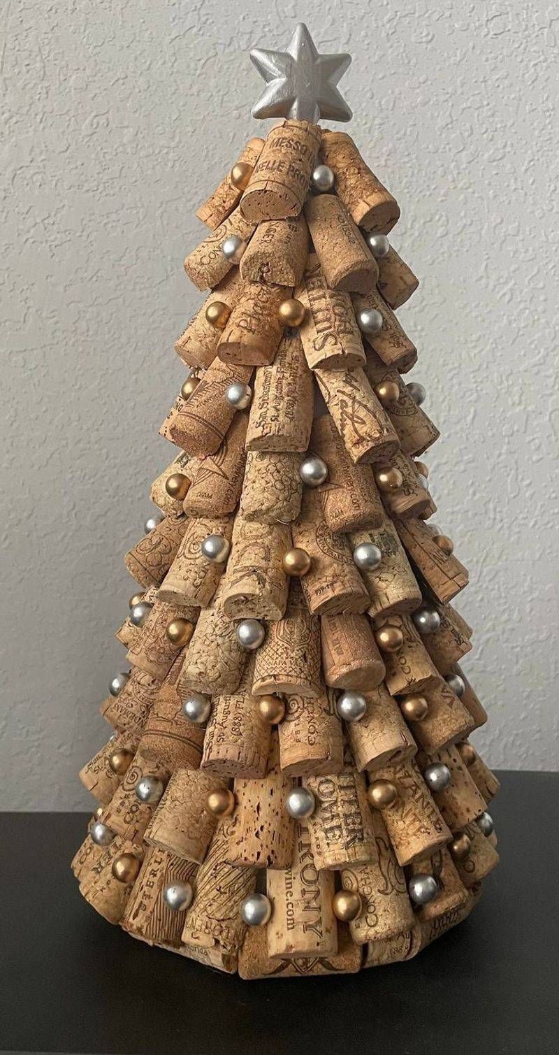 Wine Cork Christmas Tree