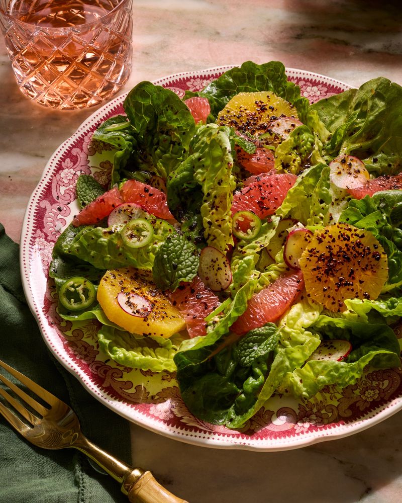 Winter Greens and Citrus Salad