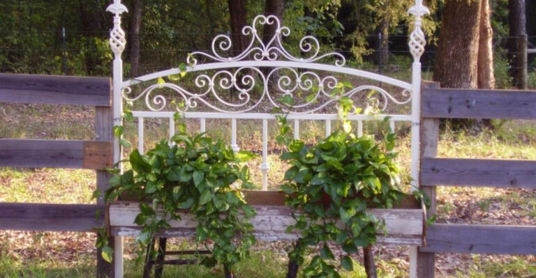 7 Creative Ways to Recycle Old Furniture into Garden Decor