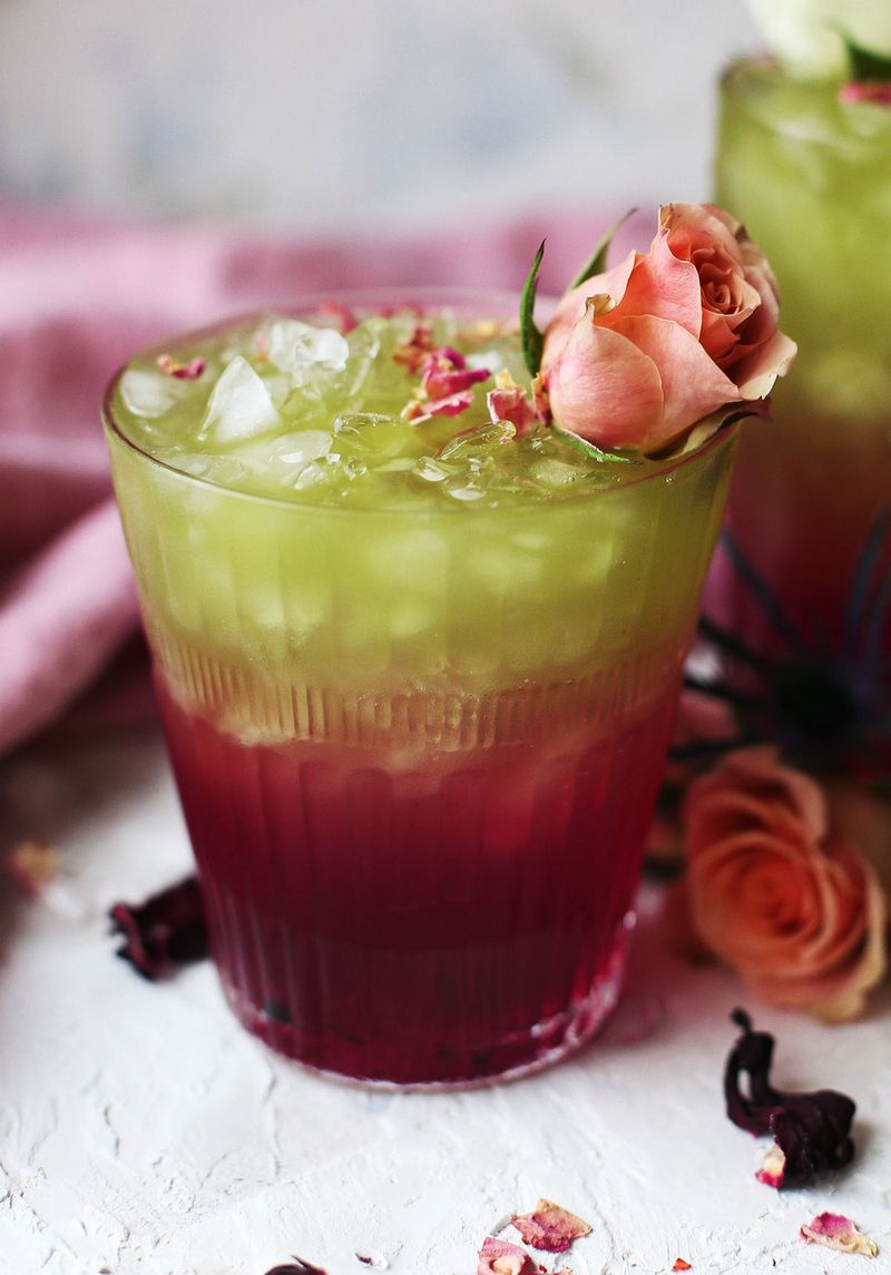 Rose Petals + Hibiscus + Lemongrass