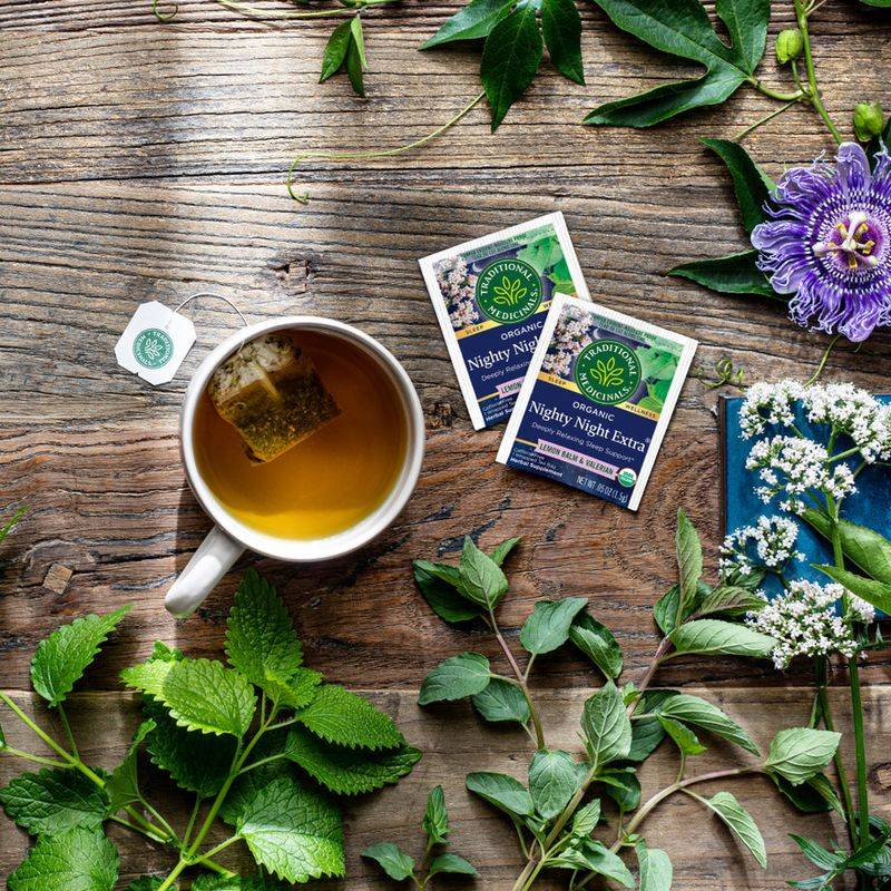 Chamomile + Lemon Balm + Valerian Root
