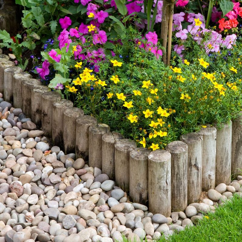 Add a Border to Flower Beds