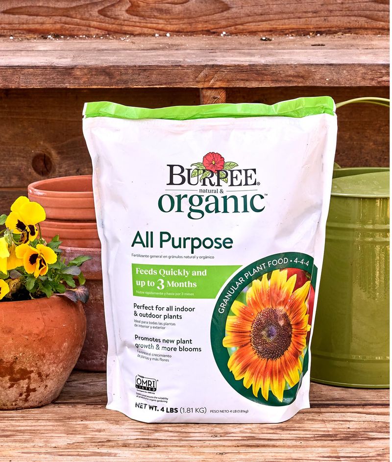 Burpee Natural Organic All-Purpose Plant Food (4-4-4)
