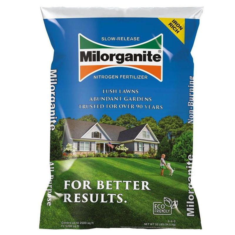 Milorganite Slow-Release Nitrogen Fertilizer