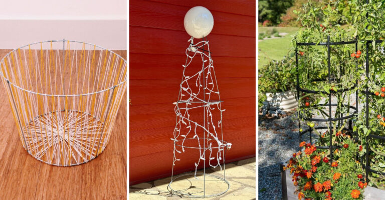 You’ll Never Look at a Tomato Cage the Same Way After Seeing These 8 Genius Uses