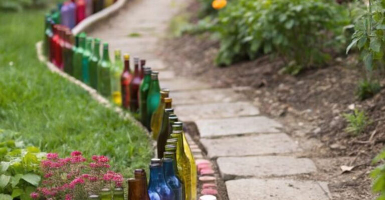 10 Garden Path Ideas Embracing Natural And Recycled Materials
