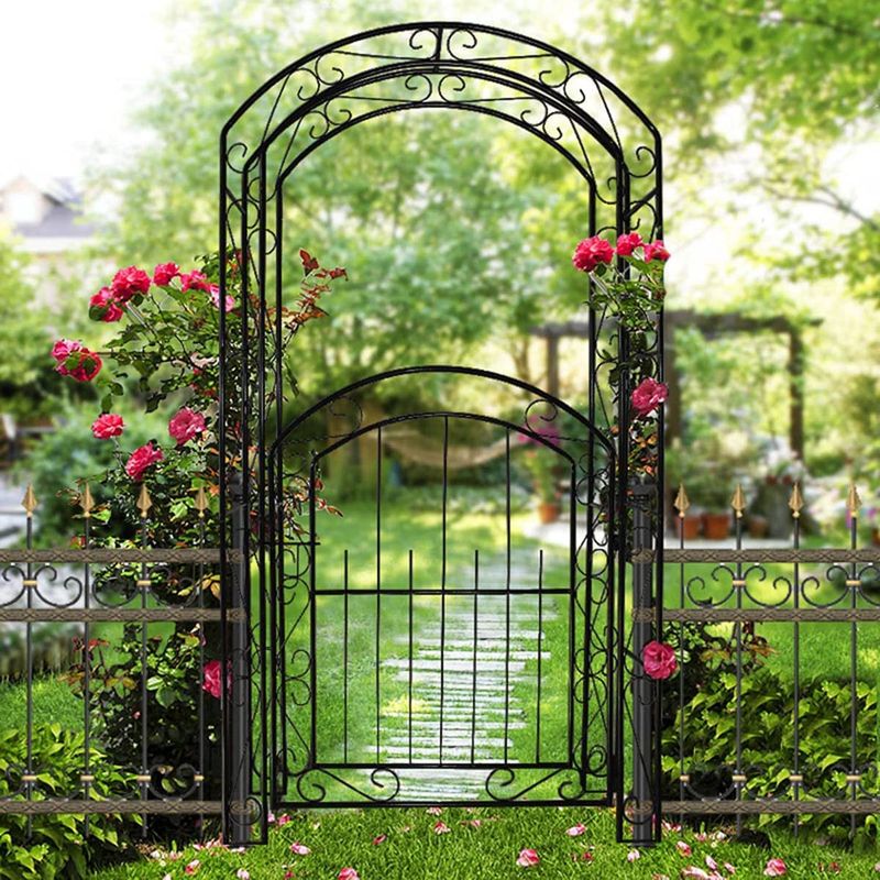 Wrought Iron Rose Arch