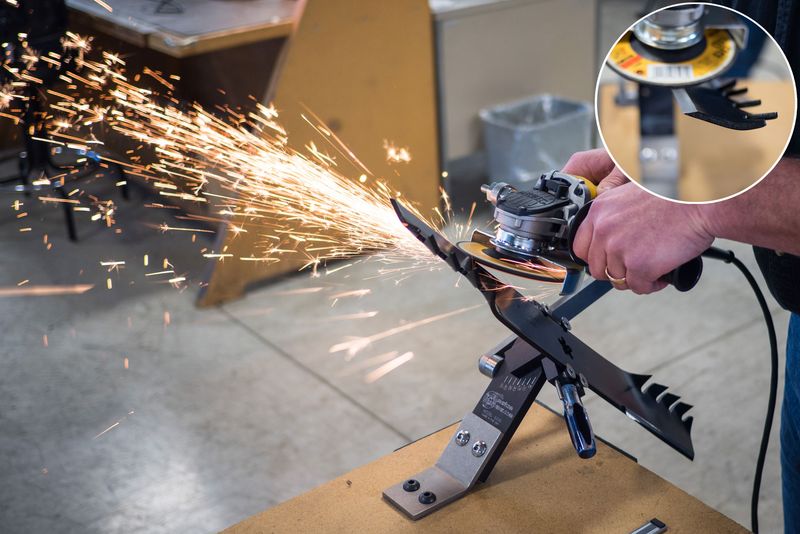 Maintain Sharp Mower Blades