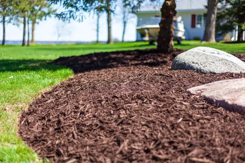 Mulching Lawn Edges