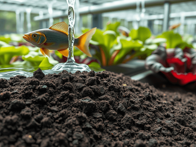 Biochar in Aquaponics Systems