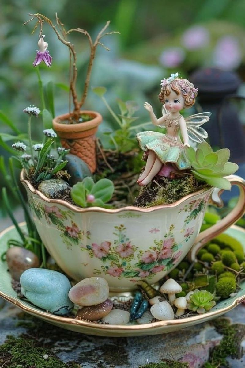 Vintage Teacup Delight