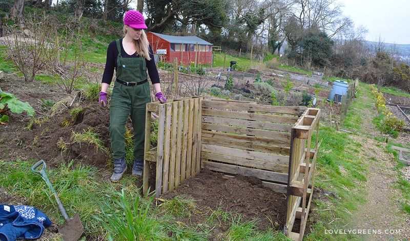 Homemade Compost Bin
