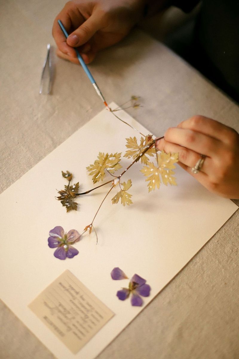 Use Herb Flowers in Crafts