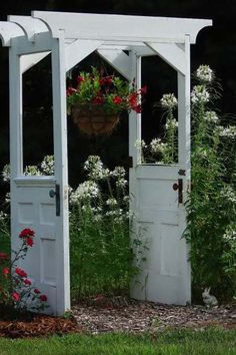 Recycled Door Frame Arch