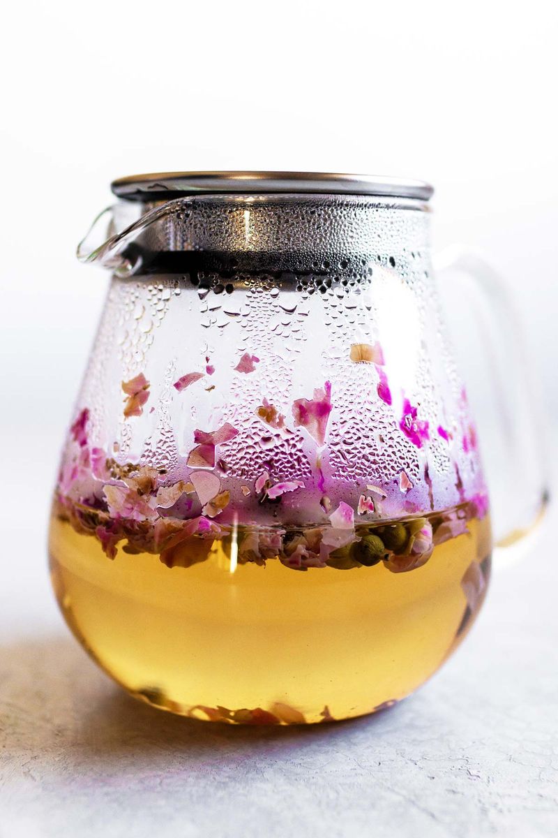 Petal-Infused Tea