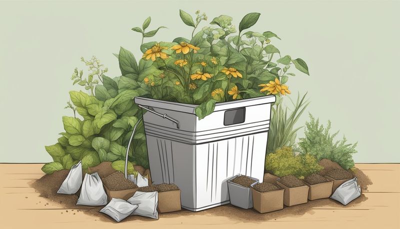 Tea Bag Soil Enrichment