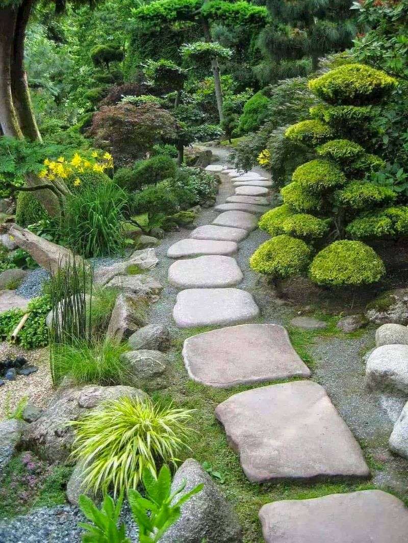 Natural Stone Pathway