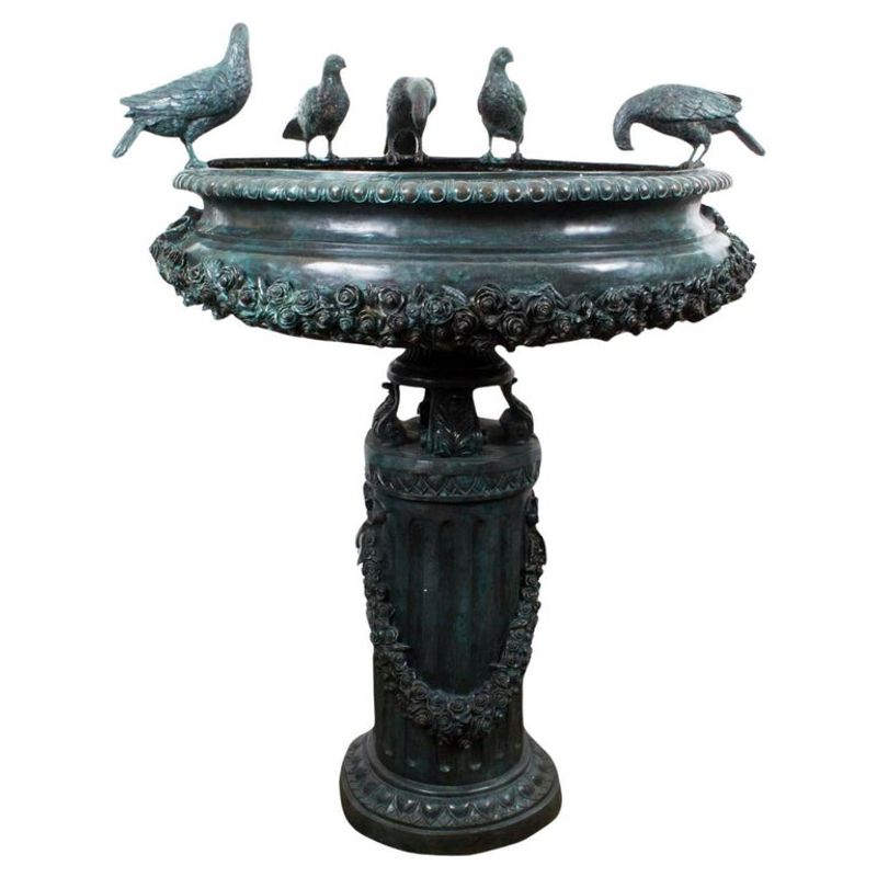 Decorative Bird Bath