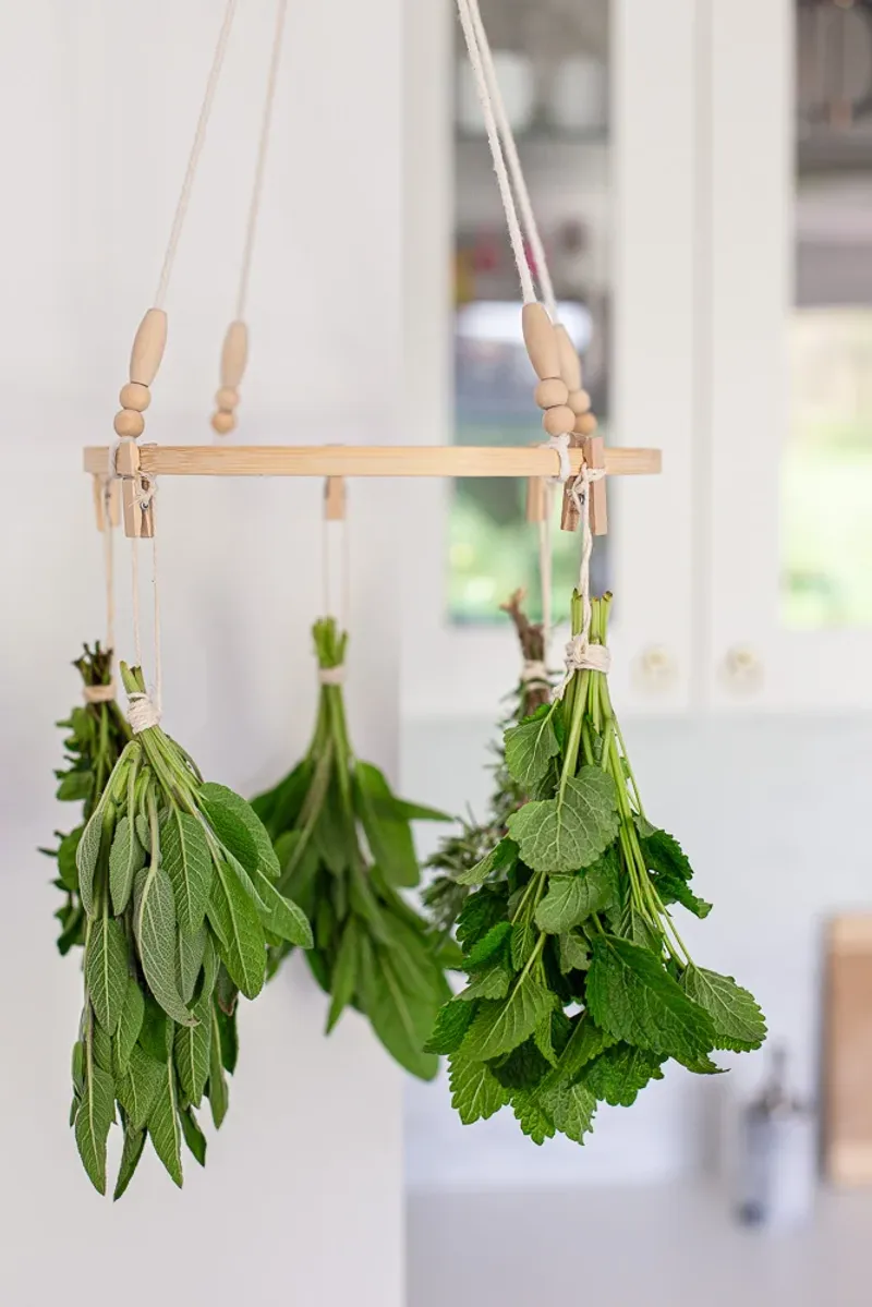 Herb Drying Rack