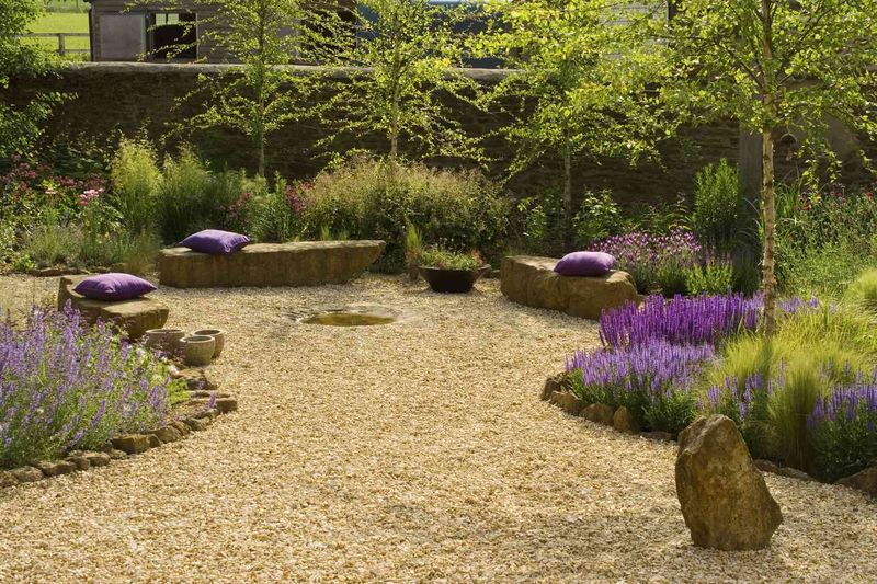 Lavender Meditation Garden