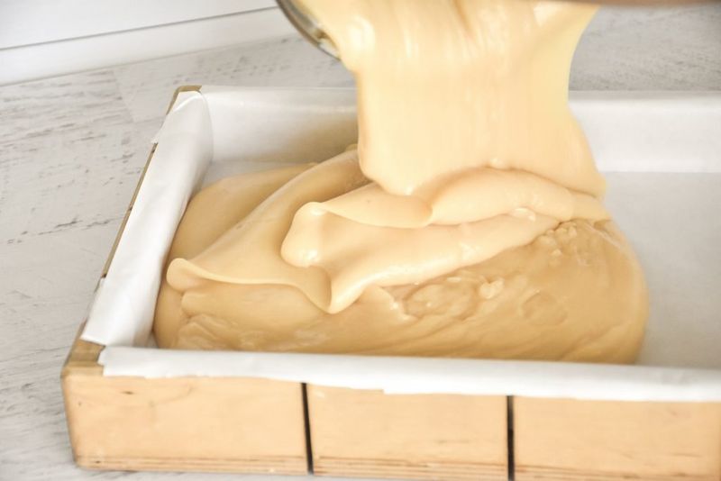 Pouring and Setting the Soap