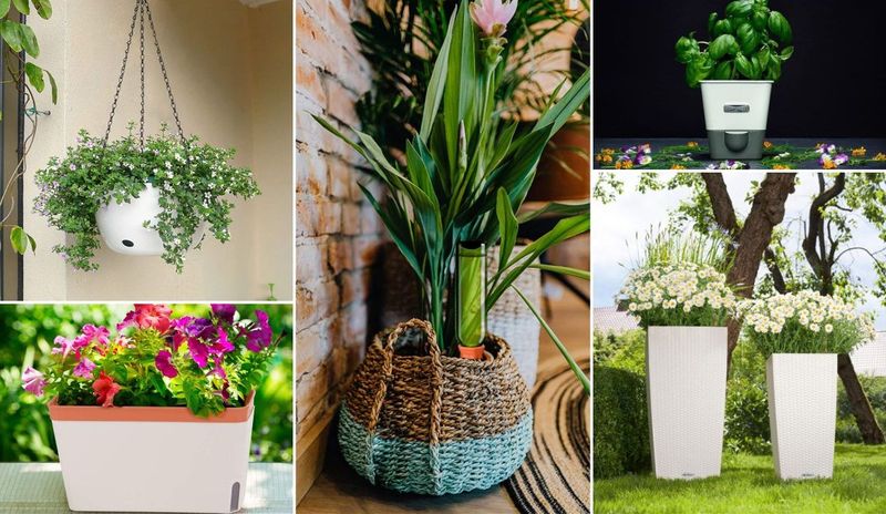 Use Self-Watering Planters