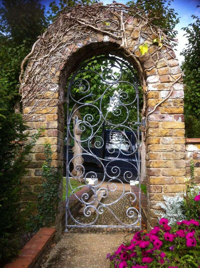 Vintage Iron Gate