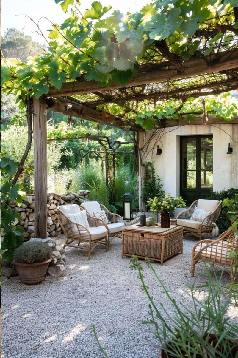 Sun-Dappled Pergola
