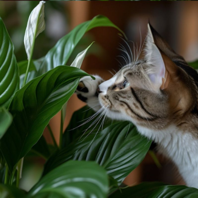 Peace Lily (Spathiphyllum)