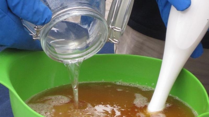 Heating and Mixing the Fats