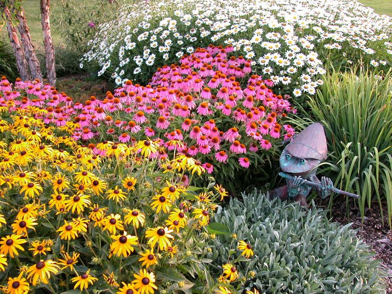 Use Perennials as Anchors