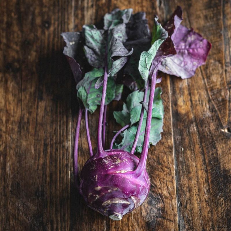 Purple Kohlrabi