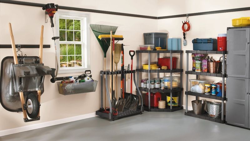 Garden Tool Maintenance Station