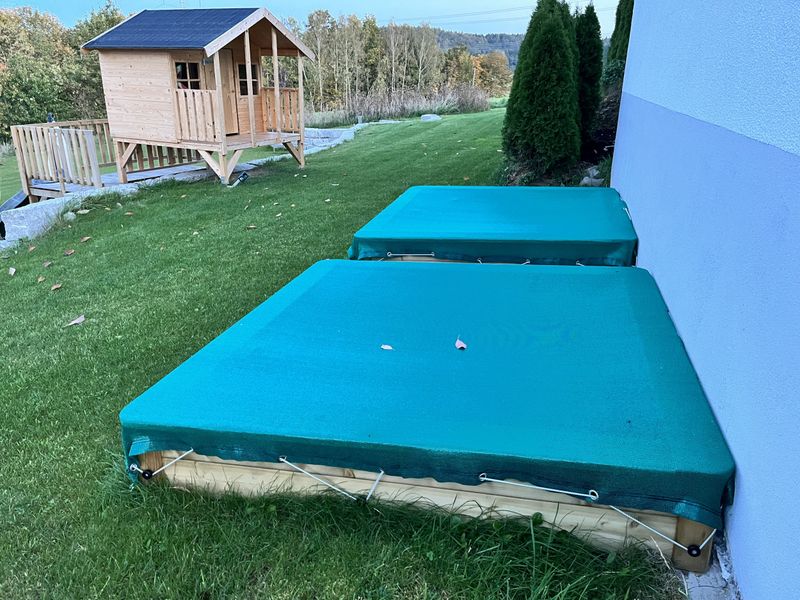 Cover Sandboxes and Loose Soil Areas