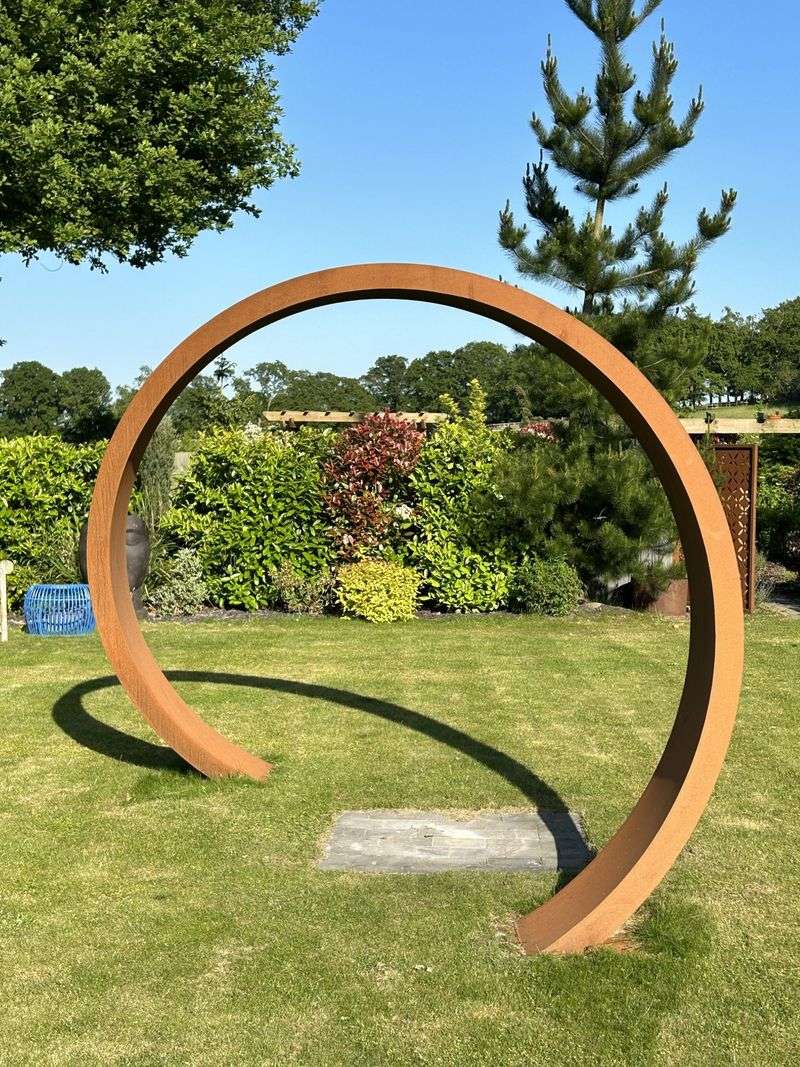 Rust Patina Corten Steel Arch