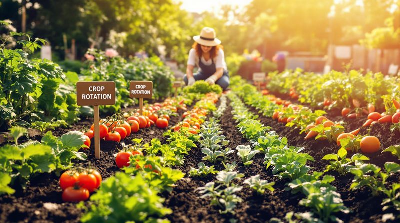 Rotate Garden Crops