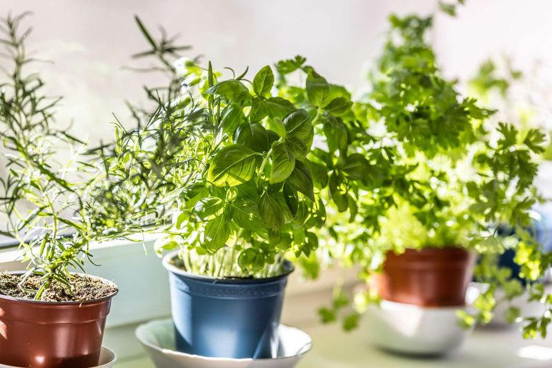 Windowsill Herb Planters