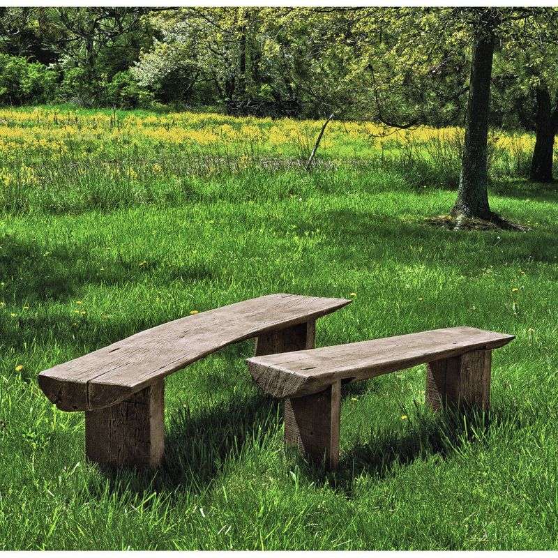 Wooden Garden Bench