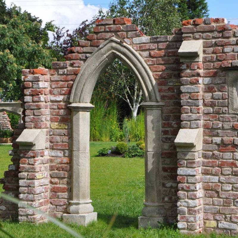 Stone or Brick Pillar Arch
