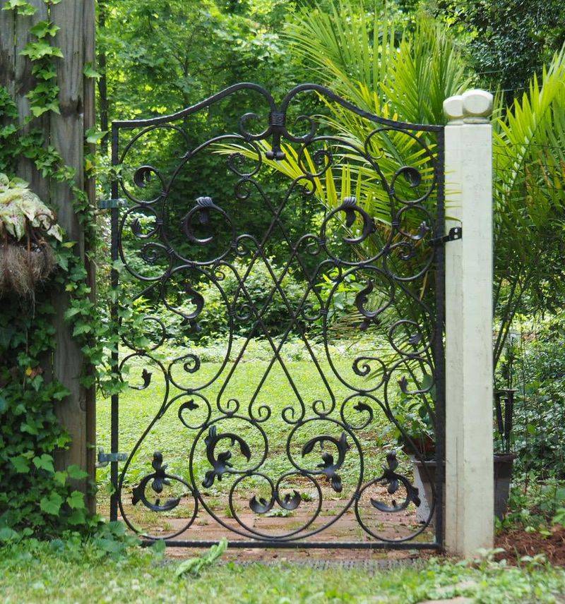 Wrought Iron Gate