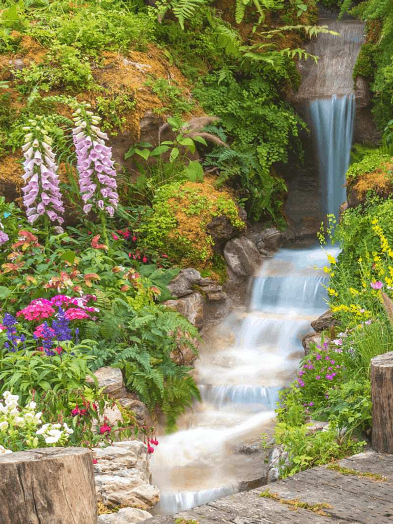 Bird-Friendly Waterfall