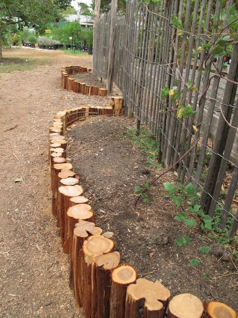 Log End Edging